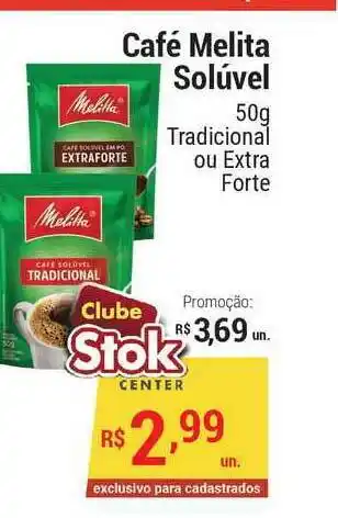 Café Melita Solível 50g