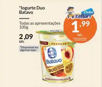Zaffari Iogurte Duo Batavo 100g oferta