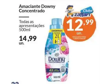 Zaffari Amaciante Downy Concentrado 500ml oferta