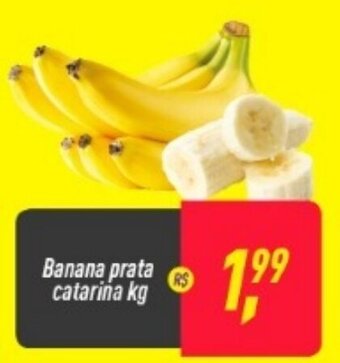 Frangolândia Banana prata Catarina 1kg oferta