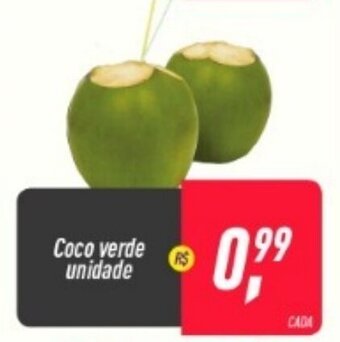Frangolândia Coco verde unidade oferta