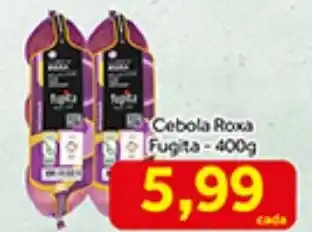 Shibata Supermercados Cebola Roxa Fugita-400g oferta