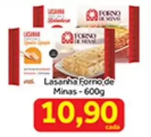 Shibata Supermercados Lasanha Forno de Minas-600g oferta
