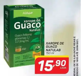 GBarbosa Xarope De Guaco Natulab 150ml oferta
