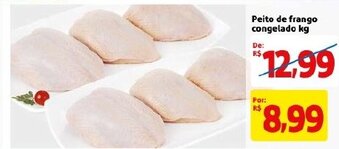 Mercado Extra Peito de frango congelado 1kg oferta