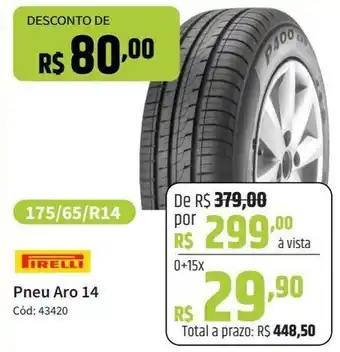 Deltasul Pneu Aro 14 Cód: 43420 oferta