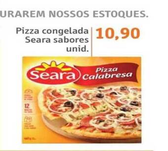 Sonda Pizza Congelada Seara Sabores unid. oferta