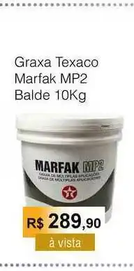 Graxa Texaco Marfak Mp2 Balde 10kg
