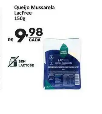 Super Luna Queijo Mussarela Lacfree 150g oferta