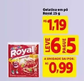 Gelantina em po Royal 25g