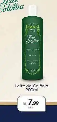 Drogal Leite De Colônia Leus De Colônia 200ml oferta