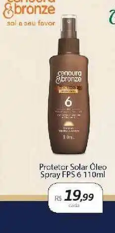 Drogal Protetor Solar óleo Spray Fps 6 Cenoura&bronze 110ml oferta