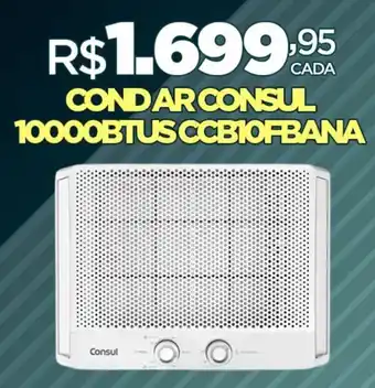 DB Supermercados COND AR CONSUL 10000BTUS CCBIOFBANA oferta