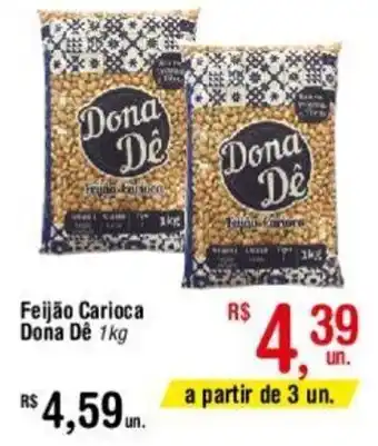 Fort Atacadista Feijão Carioca Dona De 1kg oferta