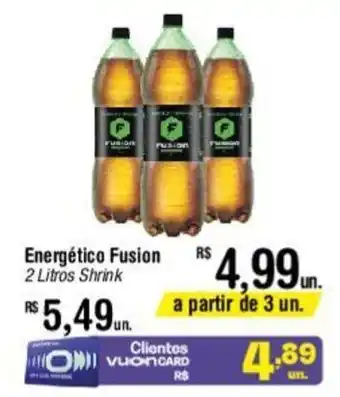 Fort Atacadista Energético Fusion 2 Litros Shrink oferta