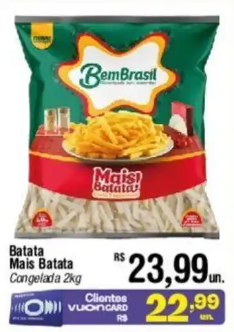 Fort Atacadista Batata Mais Batata Congelada 2kg oferta