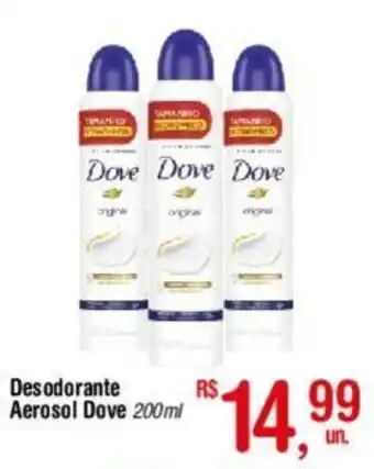 Fort Atacadista Desodorante Aerosol Dove 200ml oferta