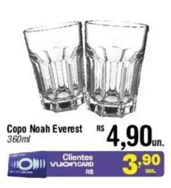 Fort Atacadista Copo Noah Everest 360ml oferta
