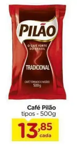 Café Pilão tipos - 500g