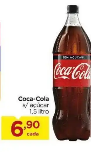 Carrefour Coca-Cola s/ açúcar 1,5 litro oferta