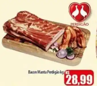 Proença Supermercados Bacon Manta Perdigão kg oferta
