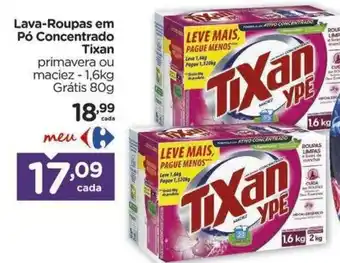 Carrefour Lava-Roupas em Pó Concentrado TXan oferta