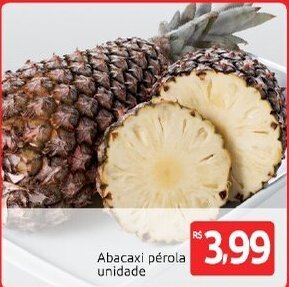 Extra Hiper Abacaxi perola unidade oferta