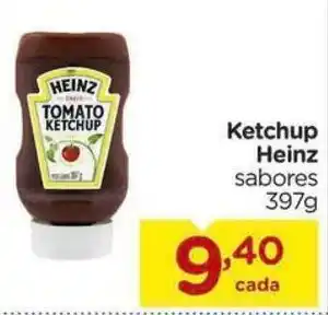 Carrefour Ketchup Heinz sabores 397g oferta