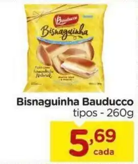 Carrefour Bisnaguinha Bauducco tipos - 260g oferta