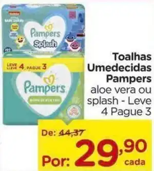 Carrefour Toalhas Umedecidas Pampers oferta