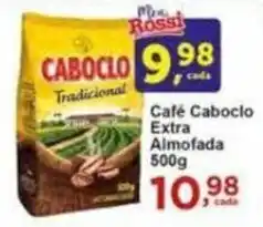Rossi Supermercado Café Caboclo Extra Almofada 500g oferta