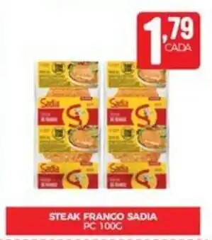 Fort Atacadista STEAK FRANGO SADIA PC 100G oferta