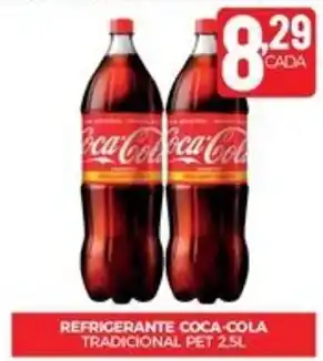 Fort Atacadista REFRIGERANTE COCA-COLA TRADICIONAL PET 2.5L oferta