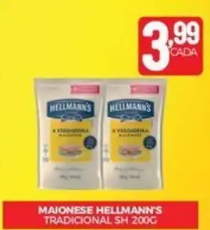 MAIONESE HELLMANN'S TRADICIONAL SH 200G