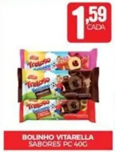 Fort Atacadista BOLINHO VITARELLA SABORES PC 40G oferta