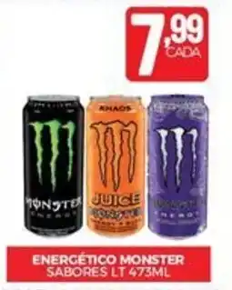 ENERGÉTICO MONSTER SABORES LT 473ML