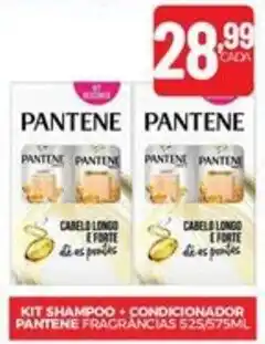 Fort Atacadista KIT SHAMPOO CONDICIONADOR PANTENE FRAGRANCIAS 525/575ML oferta