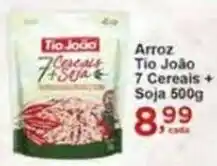 Rossi Supermercado Arroz Tio João 7 Cereais + Soja 500g oferta