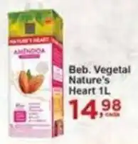 Rossi Supermercado Beb. Vegetal Nature's Heart 1L oferta