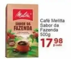 Rossi Supermercado Café Melitta Sabor da Fazenda 500g oferta