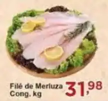 Rossi Supermercado Filé de Merluza Cong. kg oferta