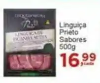 Rossi Supermercado Linguiça Prieto Sabores 500g oferta