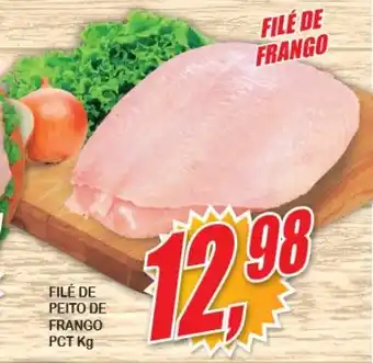 Vianense Supermercados FILÉ DE PEITO DE FRANGO PCT Kg oferta