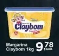 Rossi Supermercado Margarina Claybom 1kg oferta