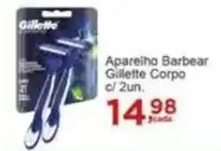Aparelho Barbear Gillette Corpo c/ 2un.