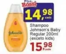 Rossi Supermercado Shampoo Johnson's Baby Regular 200ml oferta