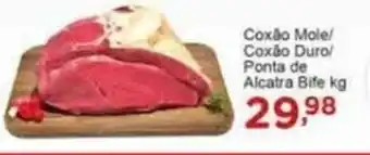 Rossi Supermercado Coxão Mole/ Coxão Duro/ Ponta de Alcatra Bife kg oferta