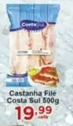Rossi Supermercado Castanha Filé Costa Sul 500g oferta