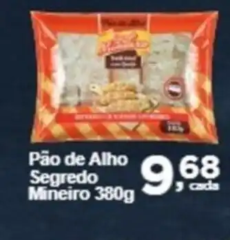 Rossi Supermercado Pão de Alho Segredo Mineiro 380g oferta