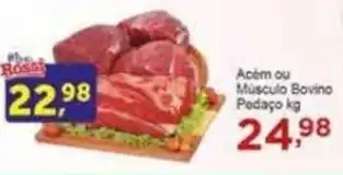 Rossi Supermercado Acem ou Músculo Bovino Pedaço kg oferta